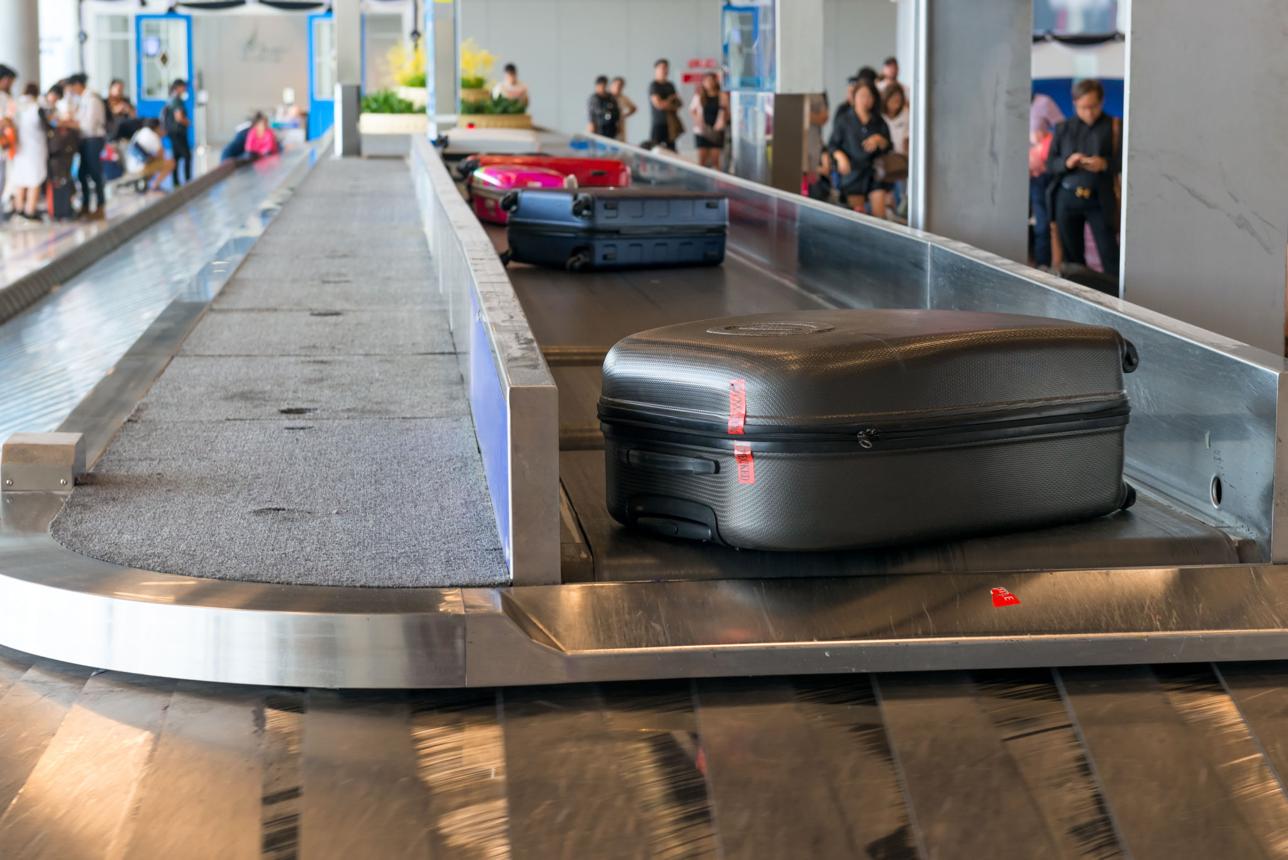 Domestic luggage shipping with secure delivery service