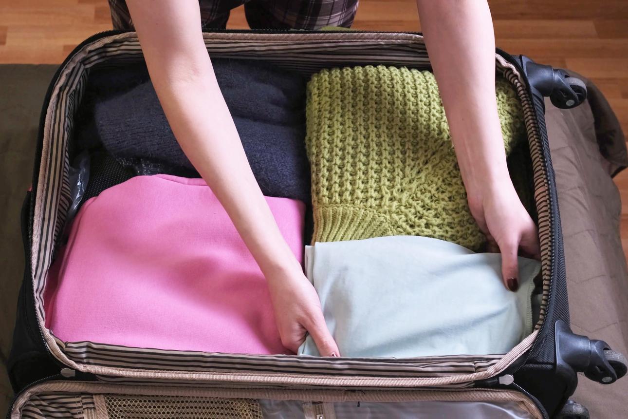 Packed luggage and moving boxes for relocation to Bangalore